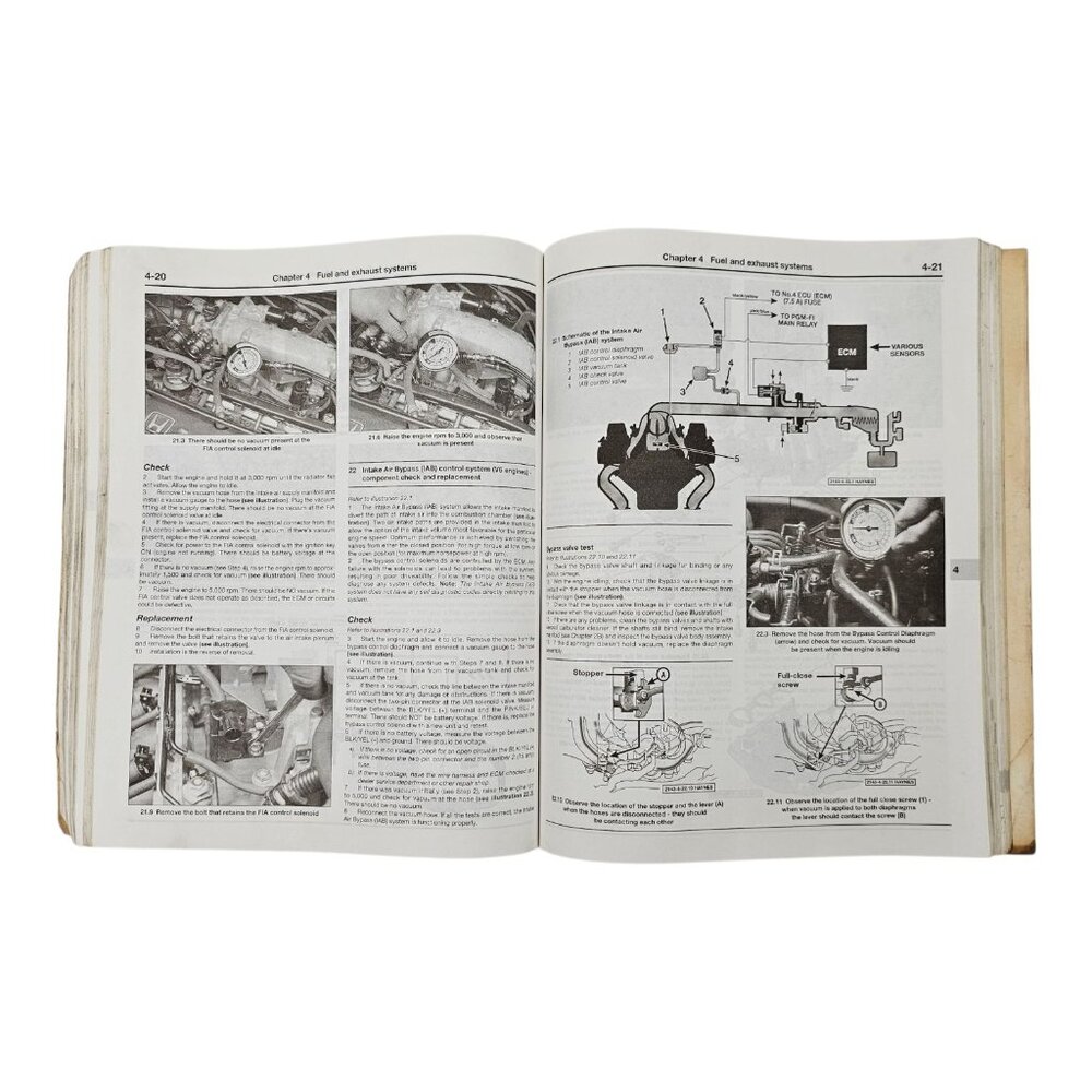 Haynes Honda Accord 1994 Thru 1997 Automotive Repair Manual 42013 Service Book - Picture 10 of 11
